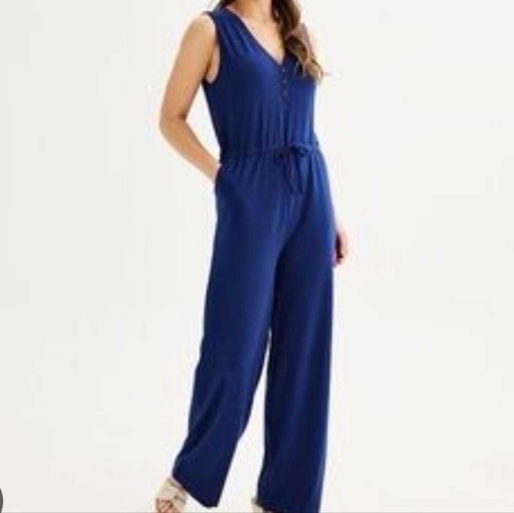 Sonoma Romper Navy Blue S